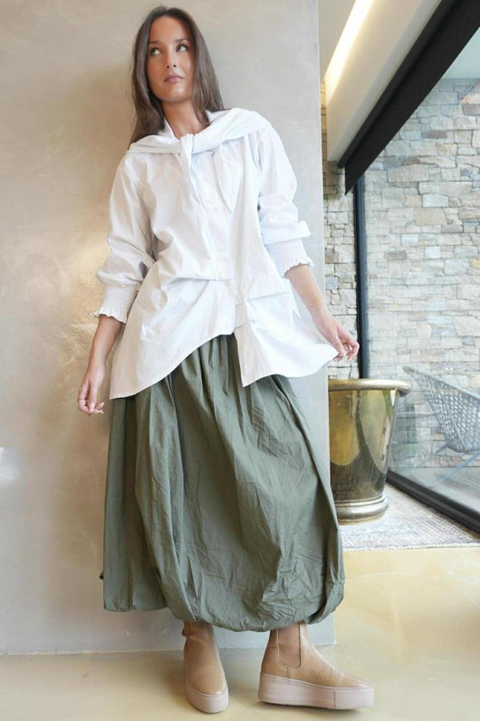 Paloma Neckerchief Blouse White